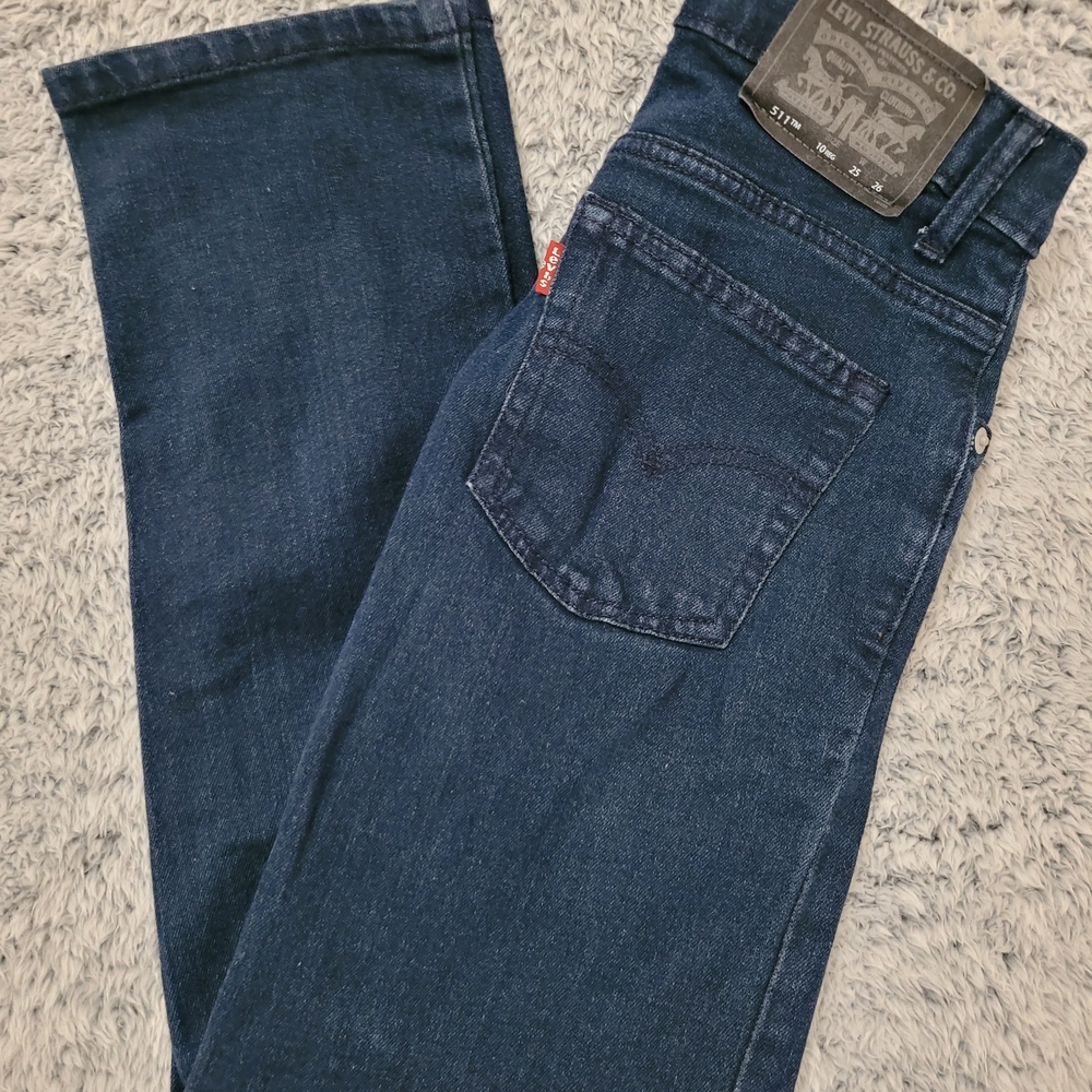Levi's Boys Classic Indigo Straight Jeans